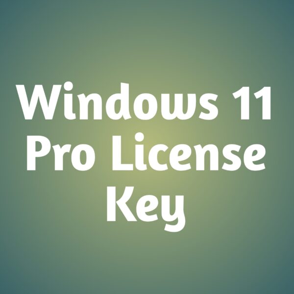 Windows 11 Pro License Key (Retail / OEM) Price In Bangladesh