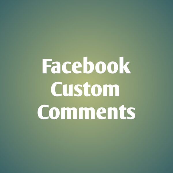 Facebook Customs Comments